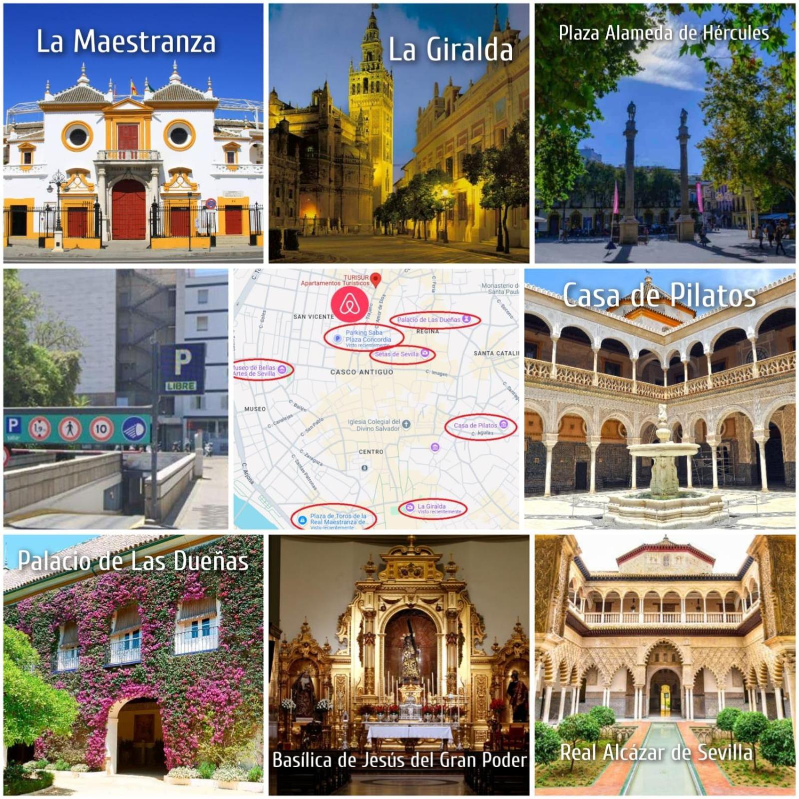 Apartamento En Sevilla Centro Con Vistas A La Plaza Alameda De Hercules - Hasta 6 Personas Εξωτερικό φωτογραφία